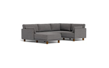 Load image into Gallery viewer, Luna - Sectional - Storm Grey - Low Arms - Tall Legs