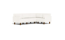 Load image into Gallery viewer, Luna - Sectional - Snowdrift - Low Arms - Tall Legs