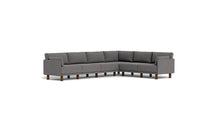Load image into Gallery viewer, Luna - Sectional - Storm Grey - Low Arms - Tall Legs
