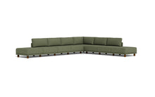 Load image into Gallery viewer, Luna - Sectional - Moss Green - High Arms - Low Legs