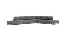 Load image into Gallery viewer, Luna - Sectional - Storm Grey - High Arms - Low Legs