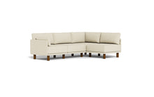 Load image into Gallery viewer, Luna - Sectional - Sunset Beige - Low Arms - Tall Legs