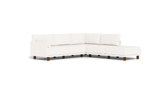 Load image into Gallery viewer, Luna - Sectional - Snowdrift - Low Arms - Low Legs