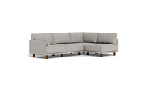 Load image into Gallery viewer, Luna - Sectional - Dream Grey - Low Arms - Low Legs