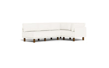 Load image into Gallery viewer, Luna - Sectional - Snowdrift - High Arms - Tall Legs