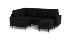 Load image into Gallery viewer, Altus - Sectional - Obsidian - Square Arms