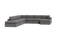 Load image into Gallery viewer, Ciello XL - Sectional - Storm Grey - Regular Arms