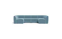 Load image into Gallery viewer, Cassini - Corner Sectional - Aqua