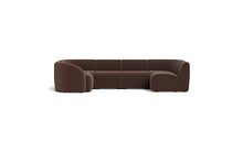 Load image into Gallery viewer, Cassini - Corner Sectional - Chocolate
