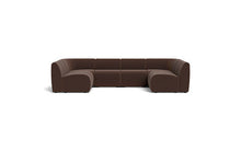 Load image into Gallery viewer, Cassini - Corner Sectional - Chocolate
