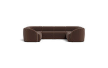 Load image into Gallery viewer, Cassini - Wedge Sectional - Chocolate
