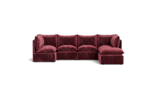 Load image into Gallery viewer, Gaia - Sectional - Bordeaux
