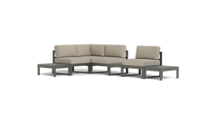 Load image into Gallery viewer, Mistral - Sectional - Graphite - Block - Sandcastle