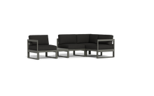 Load image into Gallery viewer, Mistral - Sectional - Graphite - Block - Patio