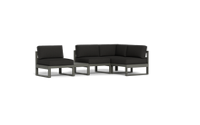 Load image into Gallery viewer, Mistral - Sectional - Graphite - Block - Patio