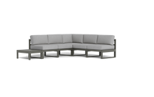Load image into Gallery viewer, Mistral - Sectional - Graphite - Block - Silver Shade