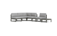 Load image into Gallery viewer, Mistral - Sectional - Graphite - Block - Silver Shade