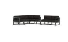 Load image into Gallery viewer, Mistral - Sectional - Graphite - Block - Patio