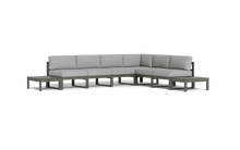Load image into Gallery viewer, Mistral - Sectional - Graphite - Block - Silver Shade