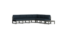 Load image into Gallery viewer, Mistral - Sectional - Graphite - Block - Cool Water
