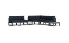 Load image into Gallery viewer, Mistral - Sectional - Graphite - Block - Cool Water
