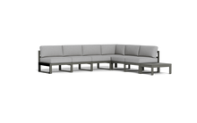 Load image into Gallery viewer, Mistral - Sectional - Graphite - Block - Silver Shade