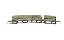 Load image into Gallery viewer, Mistral - Sectional - Graphite - Block - Fern