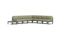 Load image into Gallery viewer, Mistral - Sectional - Graphite - Block - Fern