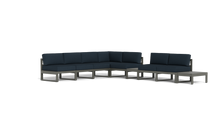 Load image into Gallery viewer, Mistral - Sectional - Graphite - Block - Cool Water