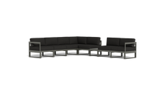 Load image into Gallery viewer, Mistral - Sectional - Graphite - Block - Patio