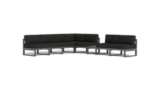 Load image into Gallery viewer, Mistral - Sectional - Graphite - Block - Patio