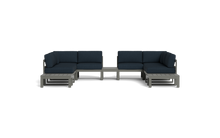 Load image into Gallery viewer, Mistral - Sectional - Graphite - Block - Cool Water
