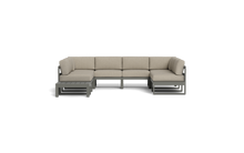 Load image into Gallery viewer, Mistral - Sectional - Graphite - Block - Sandcastle