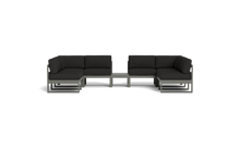 Load image into Gallery viewer, Mistral - Sectional - Graphite - Block - Patio