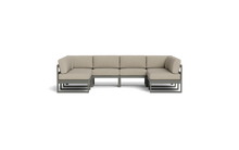Load image into Gallery viewer, Mistral - Sectional - Graphite - Block - Sandcastle