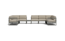 Load image into Gallery viewer, Mistral - Sectional - Graphite - Block - Silver Shade