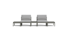 Load image into Gallery viewer, Mistral - Sofa - Graphite - Block - Silver Shade