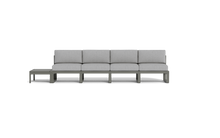 Load image into Gallery viewer, Mistral - Sofa - Graphite - Block - Silver Shade