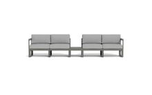 Load image into Gallery viewer, Mistral - Sofa - Graphite - Block - Silver Shade