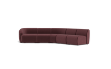 Load image into Gallery viewer, Cassini - Wedge Sectional - Cabernet