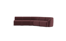 Load image into Gallery viewer, Cassini - Wedge Sectional - Cabernet