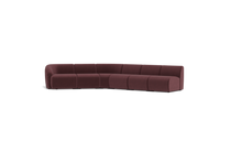 Load image into Gallery viewer, Cassini - Wedge Sectional - Cabernet