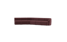 Load image into Gallery viewer, Cassini - Wedge Sectional - Cabernet