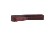 Load image into Gallery viewer, Cassini - Wedge Sectional - Cabernet