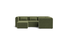 Load image into Gallery viewer, Atmosphere Sleeper Sofa & Sectional - Rounded Backrest - Cypress Green