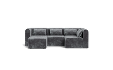 Load image into Gallery viewer, Atmosphere Sleeper Sofa & Sectional - Rounded Backrest - Cobblestone