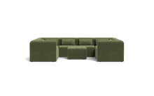 Load image into Gallery viewer, Atmosphere Sleeper Sofa & Sectional - Rounded Backrest - Cypress Green