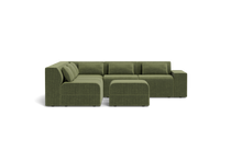 Load image into Gallery viewer, Atmosphere Sleeper Sofa & Sectional - Regular Backrest - Cypress Green