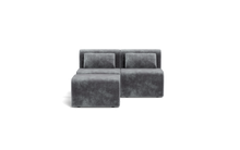 Load image into Gallery viewer, Atmosphere Sleeper Sofa & Sectional - Rounded Backrest - Cobblestone