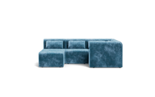 Load image into Gallery viewer, Atmosphere Sleeper Sofa & Sectional - Rounded Backrest - Harbour Blue